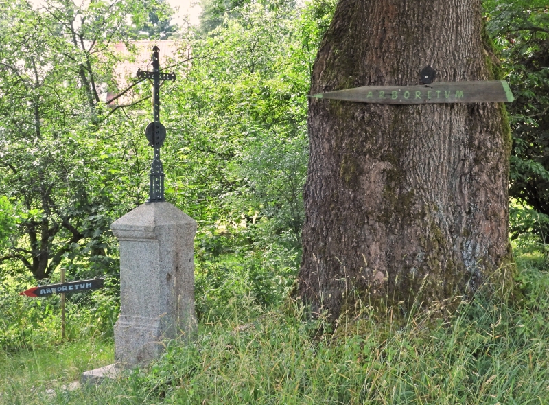 Eingang zum Arboretum